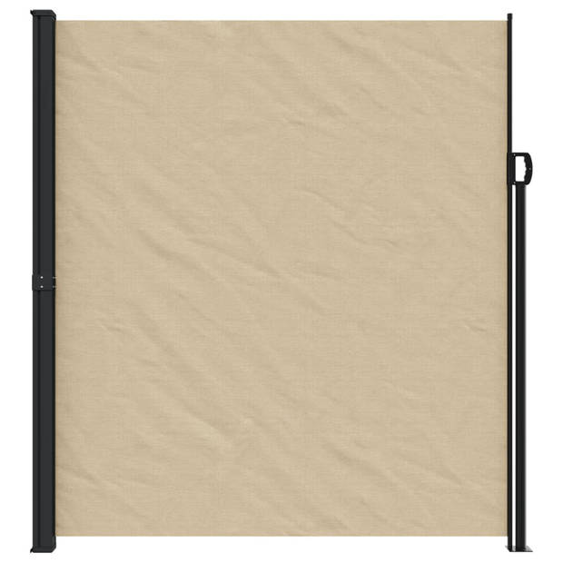 vidaXL Windscherm uittrekbaar 220x600 cm beige