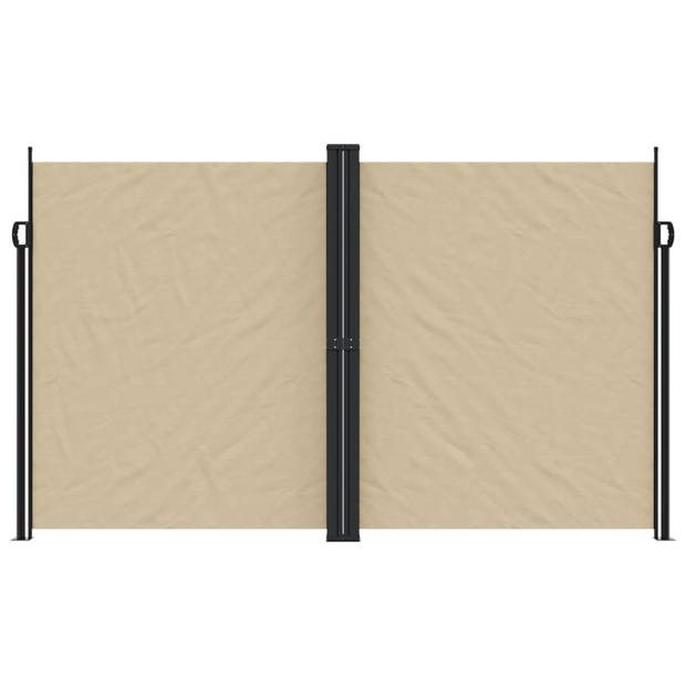 vidaXL Windscherm uittrekbaar 200x1200 cm beige