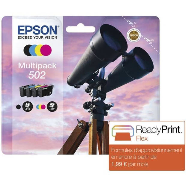 Epson 502 Multipack zwart en kleur cartridge