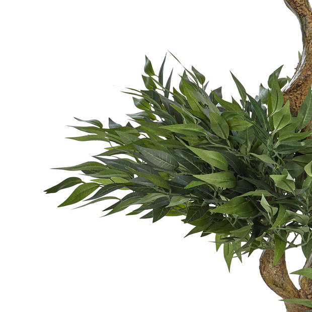 Beliani RUSCUS TREE - Kunstplant-Groen-Synthetisch materiaal