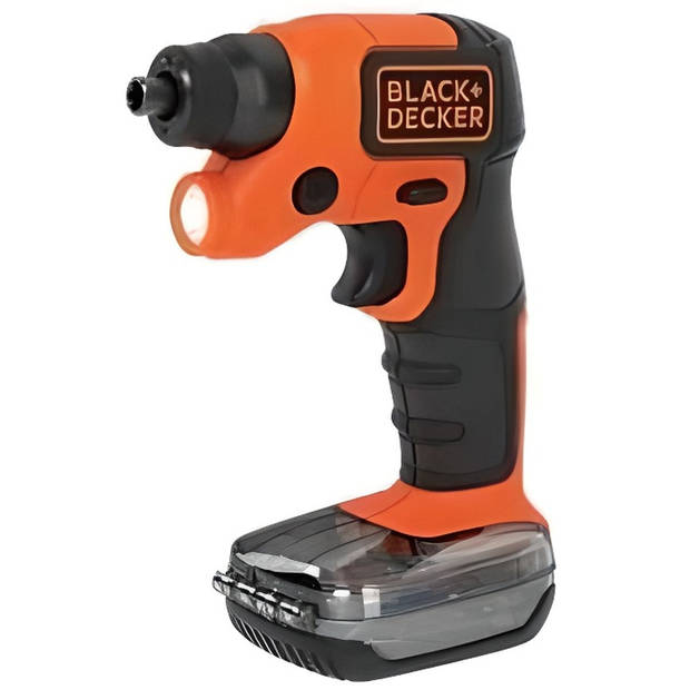 BLACK & DECKER Draadloze schroevendraaier BDCSFS30C-QW - 3,6 V - Zwart