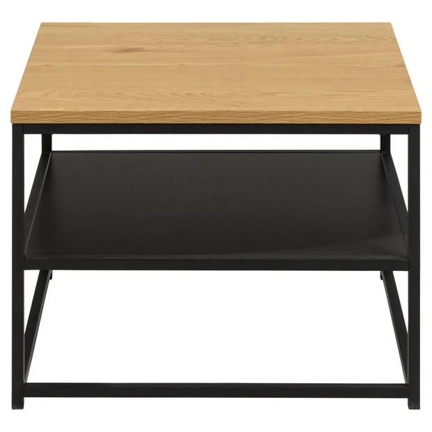 Giles salontafel 55x55x42cm, 1 plank, eik decor.