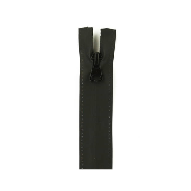 Restyle Spiraalrits S70 waterdicht 7mm deelbaar 70cm Zwart