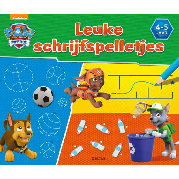 Deltas Paw Patrol leuke schrijfspellen