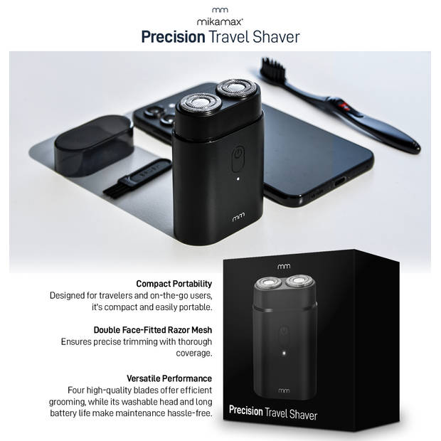 Reis Scheerapparaat - Mini Travel Shaver