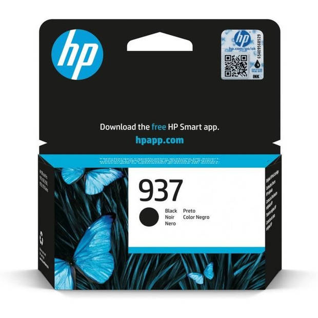 HP 937 originele zwarte inktcartridge