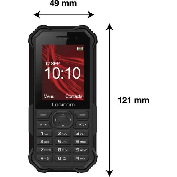 Logicom Xtrem 30 2.4 Dubbele SIM 32 MB noir