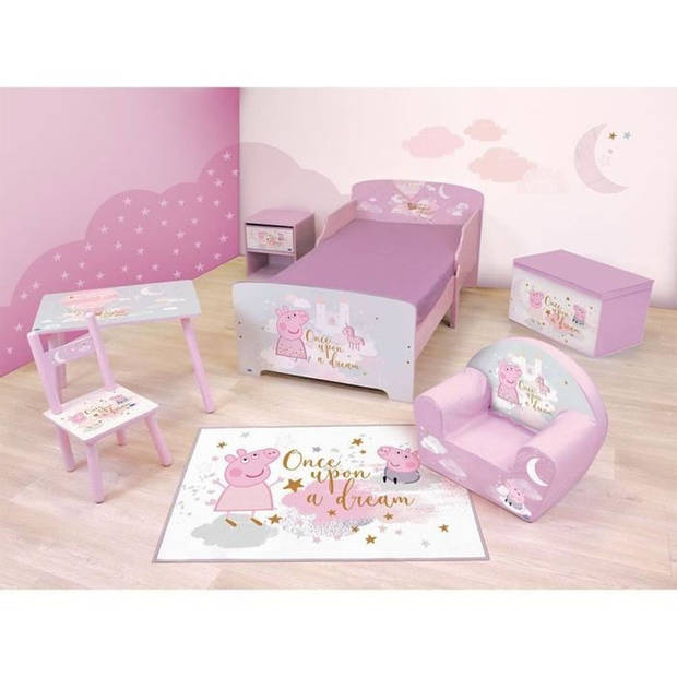 Leuk huis peppa varken droom verlicht met lattes box veer 140 x 70 cm