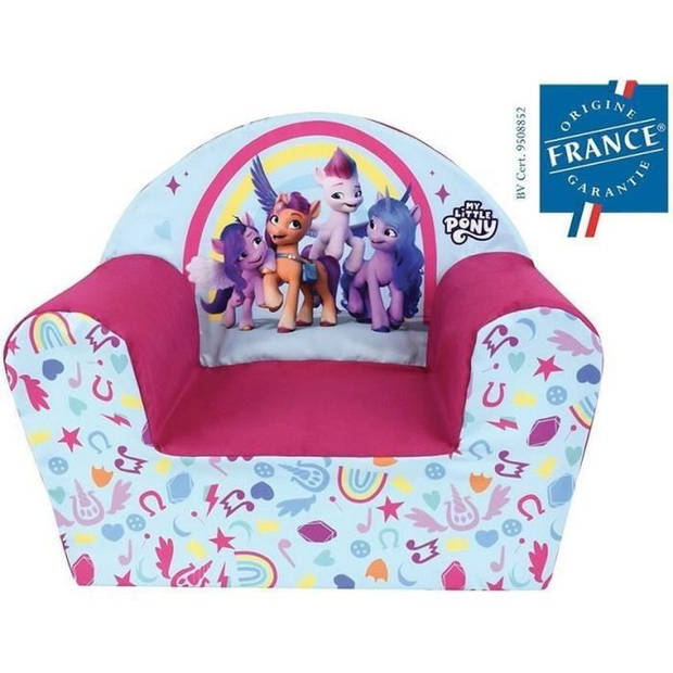 Zipp Sunny Pipp Izz MY LITTLE PONY clubfauteuil - Fun House - L.52 x D.33 x H.42 cm - herkomst Frankrijk