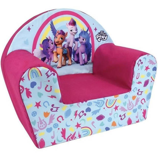 Zipp Sunny Pipp Izz MY LITTLE PONY clubfauteuil - Fun House - L.52 x D.33 x H.42 cm - herkomst Frankrijk