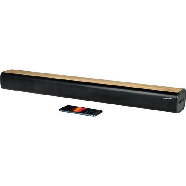 THOMSON SB402BT Bluetooth-soundbar - Bluetooth 5.0 - USB - Houten afwerking