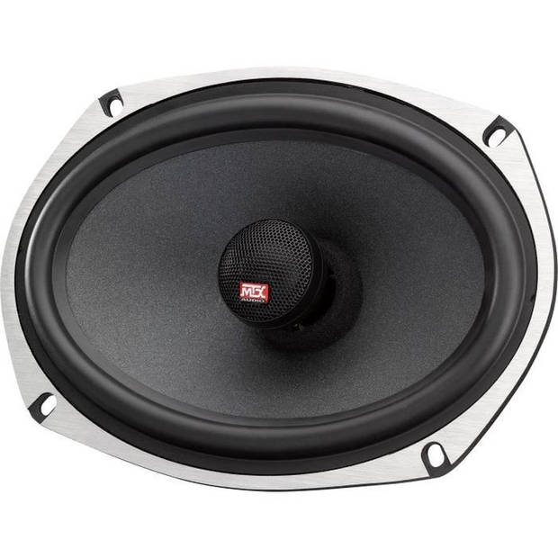 MTX TX669C Coaxiale luidsprekers 16x23cm 6x9 2-weg 120W RMS 4O aluminium chassis neodymium tweeter zijden dome-spoel