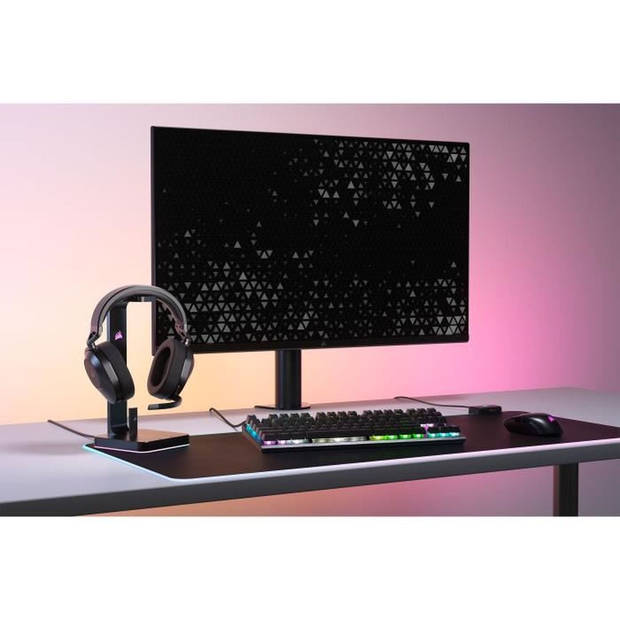 Draadloze gamingheadset - CORSAIR - HS65 Wireless V2 - Koolstof