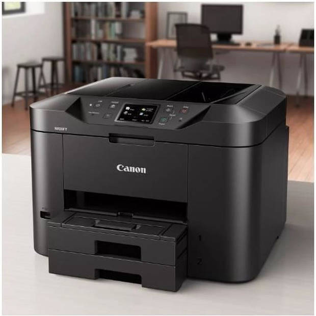 Multifunctionele printer - CANON - MAXIFY MB2750 - Inkjet - Kleur - Automatisch dubbelzijdig - WIFI - Zwart