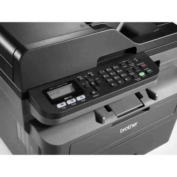 4-in-1 multifunctionele zwart-wit laserprinter - BROTHER - MFC-L2827DW - Ethernet en Wifi