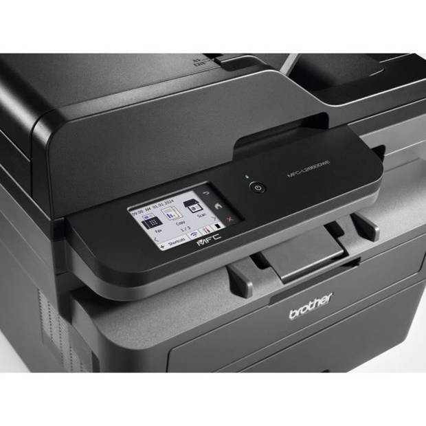 4-in-1 multifunctionele zwart-wit laserprinter - BROTHER - MFC-L2860DWE - Ethernet en Wifi