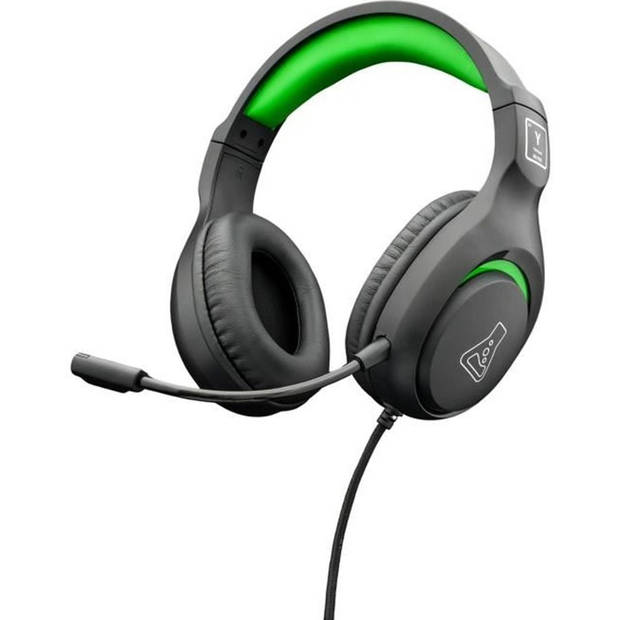 Gamingheadset - THE G-LAB - KORP-YTTRIUM-GREEN - Groen - Compatibel met pc, PlayStation, Xbox