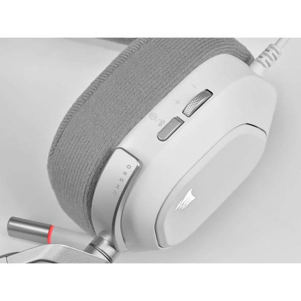 Corsair helm gaming premium HS80 RGB USB-White (CA-9011238-EU)