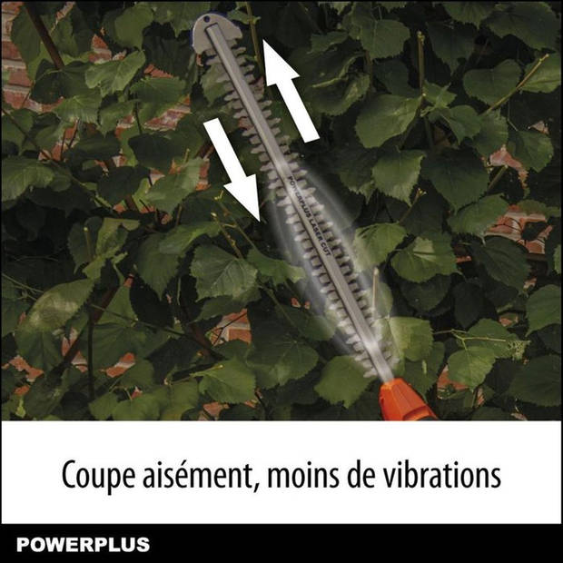 Dual Power Height Grootte POWDPG75380 - 40 V Batterij, zonder batterij of lader, 600 mm mes, 20 mm afwijking