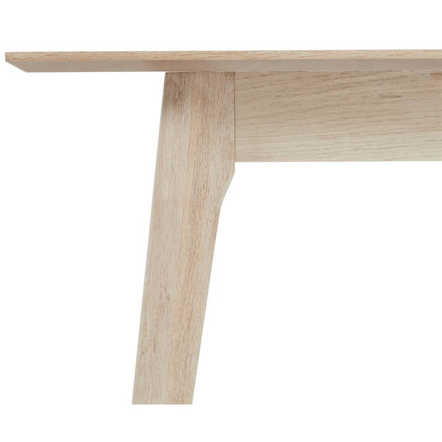 Giga Meubel - Eettafel 220cm Uitschuifbaar - Rechthoekig - Eikenhout