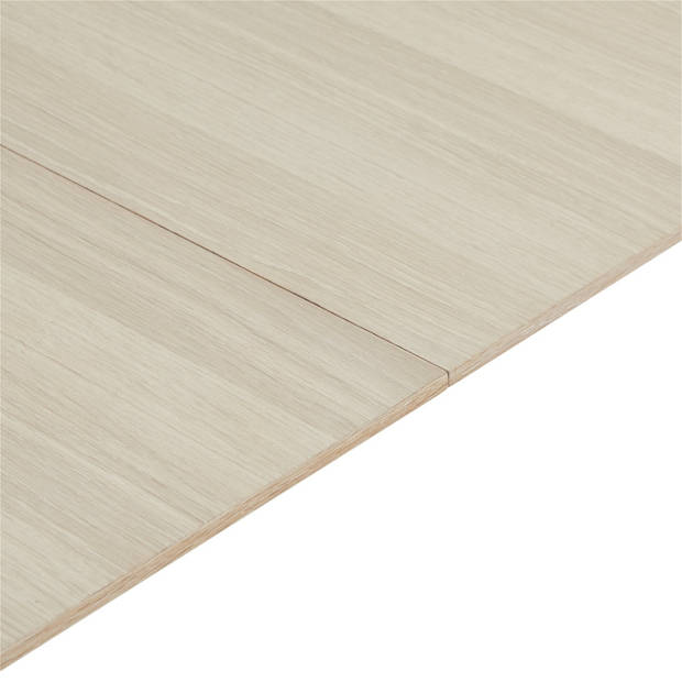 Giga Meubel - Eettafel 170cm Uitschuifbaar - Rechthoekig - Eikenhout