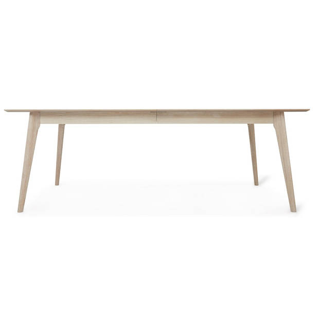 Giga Meubel - Eettafel 170cm Uitschuifbaar - Rechthoekig - Eikenhout