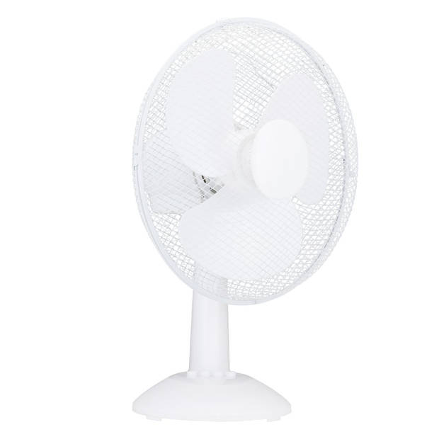 Lifetime Air Tafelventilator 35W - Ventilator voor Tafel en Bureau - Wit
