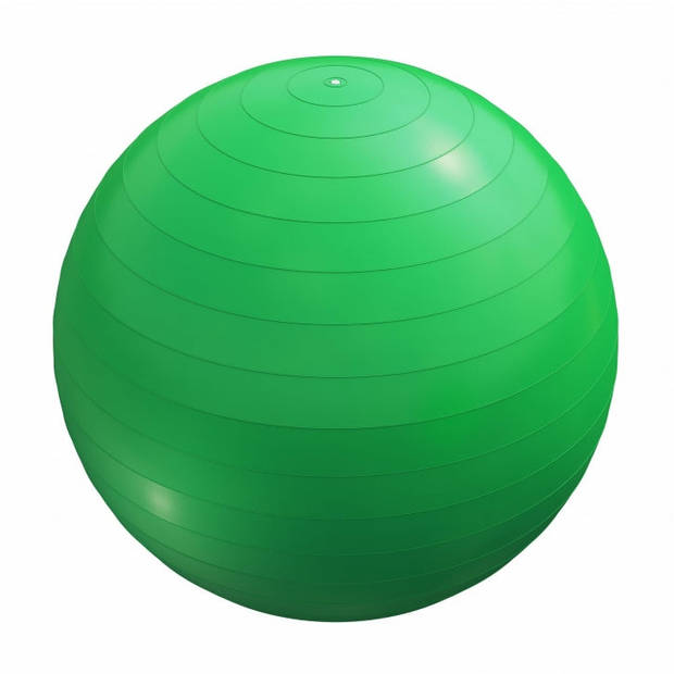 Fitnessbal Ø 55 cm - incl. Pomp - Gym bal - Yoga - Belastbaar tot 500 kg - Groen