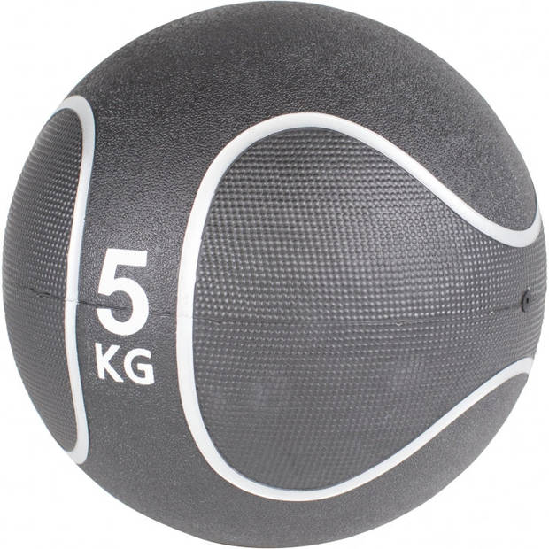 Gorilla Sports Medicijn Bal set 12 kg - 3 trainings Ballen - Medicine ball - Zwart