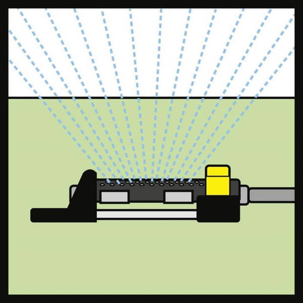 KÄRCHER Oscillerende Sprinkler OS 3220 - Traploos instelbare straal