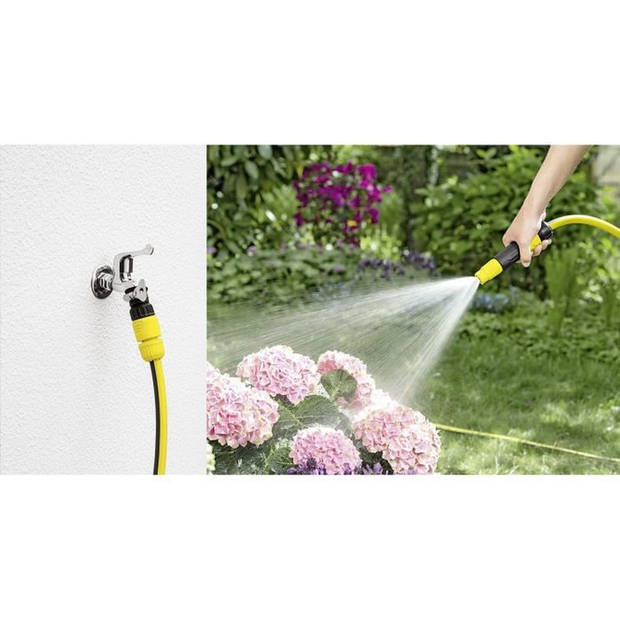 Gietlansenset - KARCHER - Geel - 2 straalvormen - aquastop