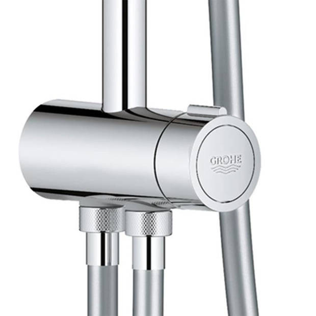 Grohe douchekolom met handmatige omvormer Vitulio Start 250, douchekop 250 mm, douche 1 jet, 26698000