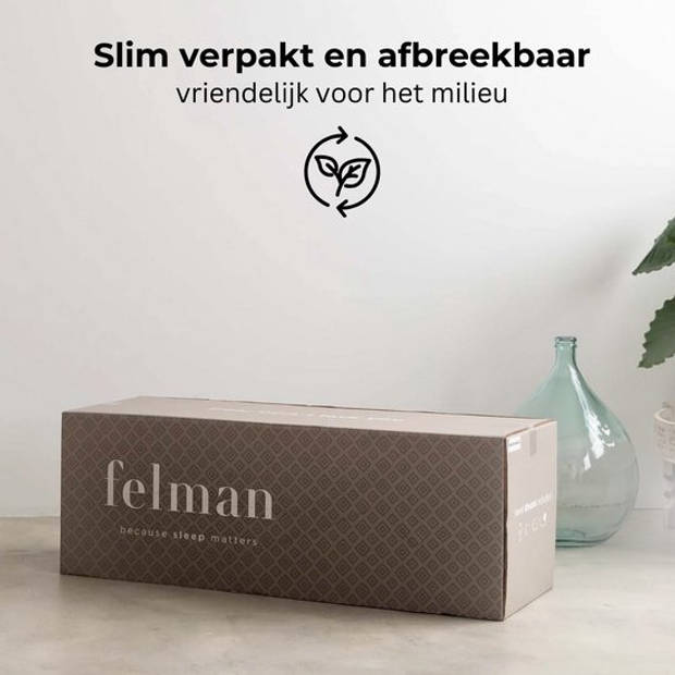 Felman Premium Hybrid Topper 90x200x7cm (bol)