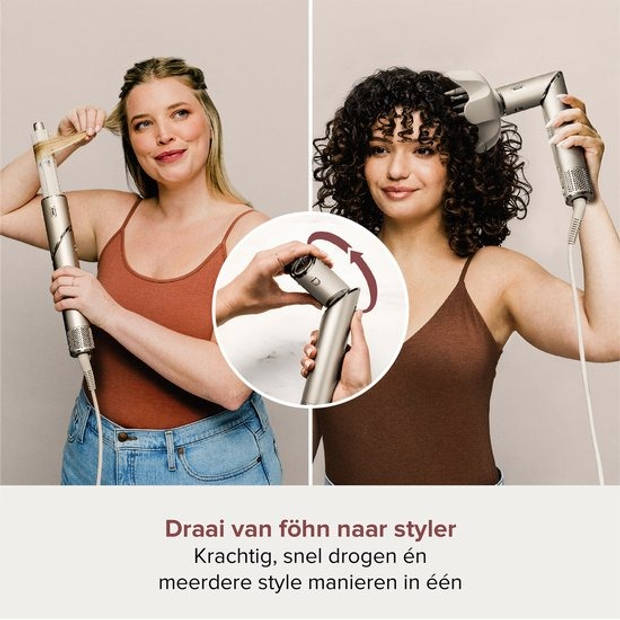 Shark FlexStyle 5-in-1 Föhn en Multistyler - Zilver/Goud - HD440SLEU