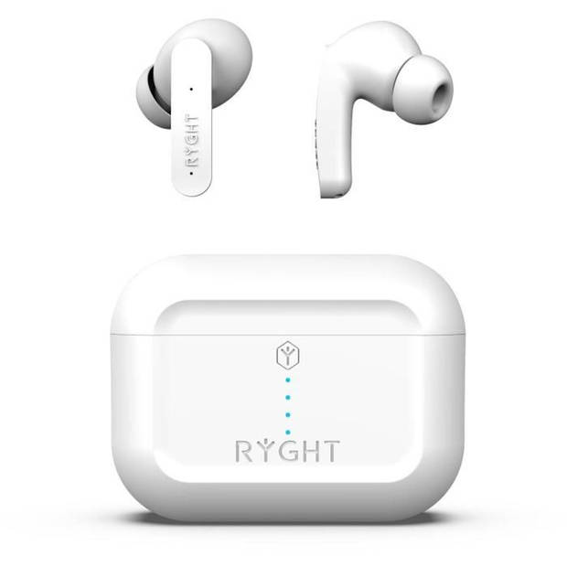 Draadloze Bluetooth-hoofdtelefoon - RYGHT - PULSE ANC - Wit