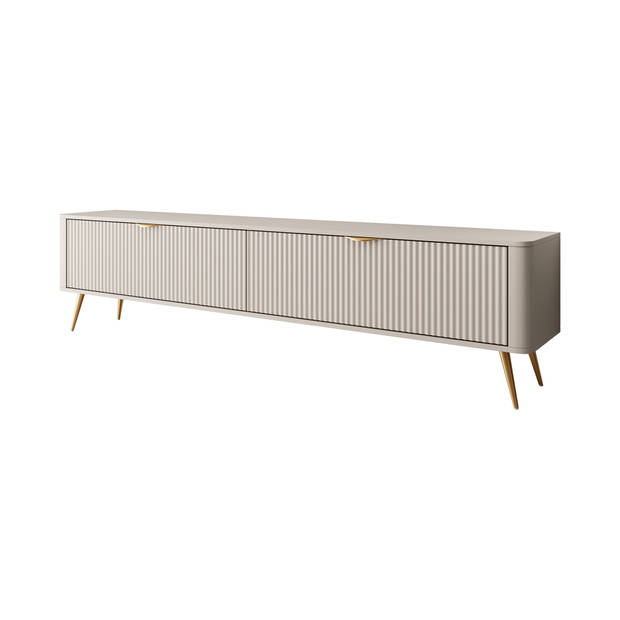 Meubella TV-Meubel Lima - Beige - 200 cm