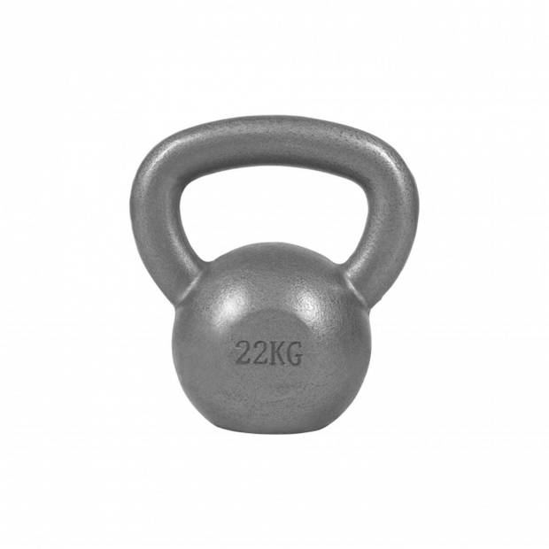 Gorilla Sports Kettlebell - Gewicht - Kettle Bell - Gietijzer - 22 kg