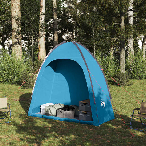 vidaXL Opbergtent waterdicht blauw