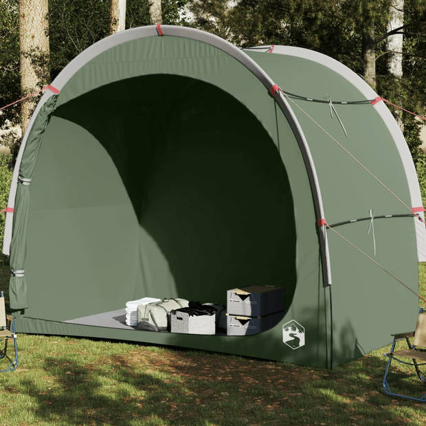 vidaXL Opbergtent waterdicht groen