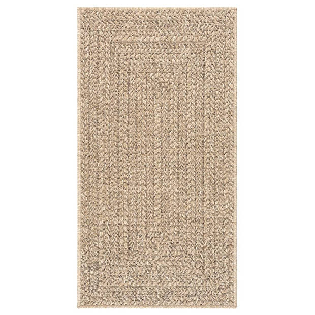 vidaXL Vloerkleed ZIZUR binnen en buiten 60x110 cm jute look