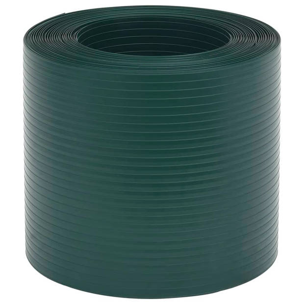 vidaXL Tuinschermen 10 st 252,5x19 m PVC groen