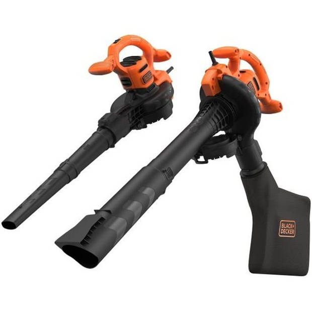 2600W BLACK+DECKER BEBL260-QS Bladblazer met snoer - Capaciteit 40L Zuigvolume 11,8m3/min