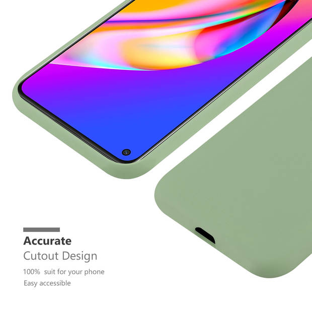 Cadorabo Hoesje geschikt voor Oppo A94 5G in CANDY PASTEL GROEN - Beschermhoes TPU silicone Case Cover