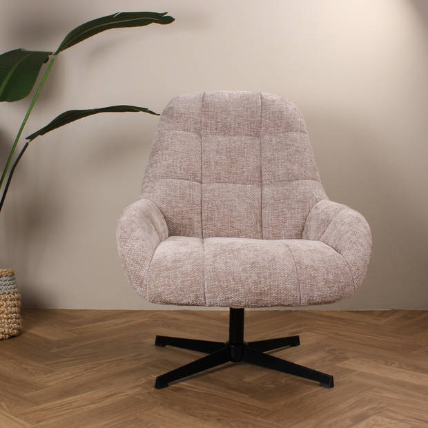 Gio draaifauteuil - beige