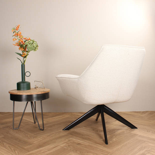 Miron draaifauteuil - beige