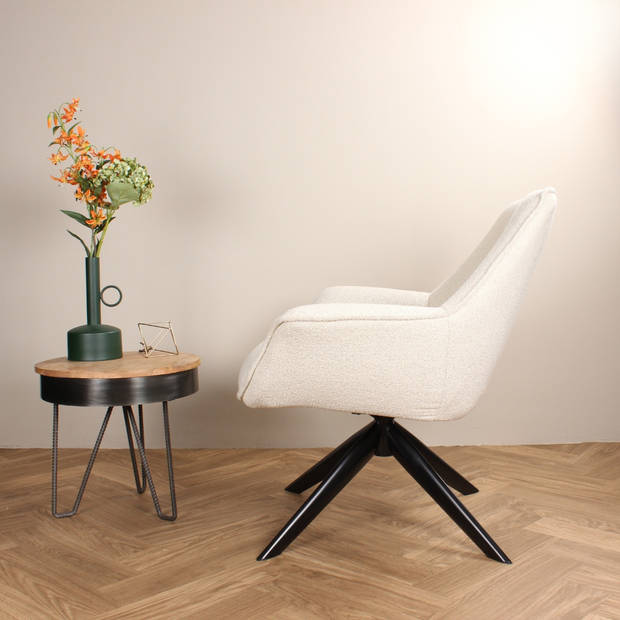 Miron draaifauteuil - beige