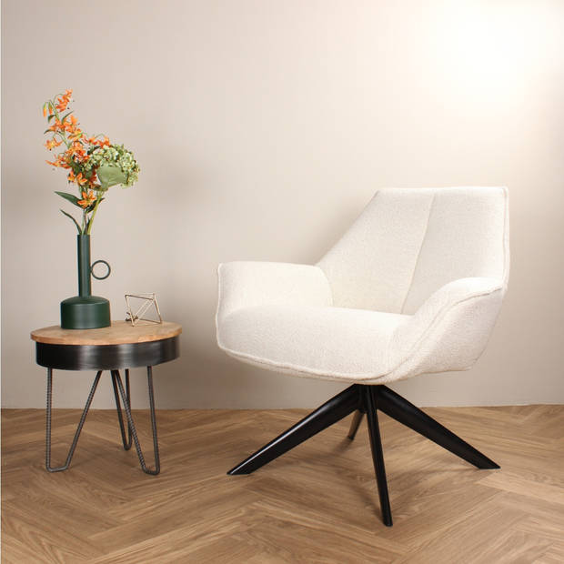 Miron draaifauteuil - beige