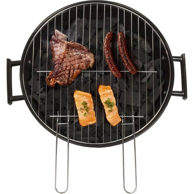 Houtskoolbarbecue - LIVOO DOC172VE - Geëmailleerd staal - Kookoppervlak 41 cm