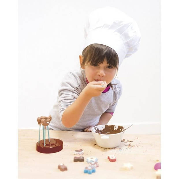 Smoby Chef Chocolat Factory - Chocoladeworkshop + Receptenboek - Kookworkshop - Veel mallen en accessoires