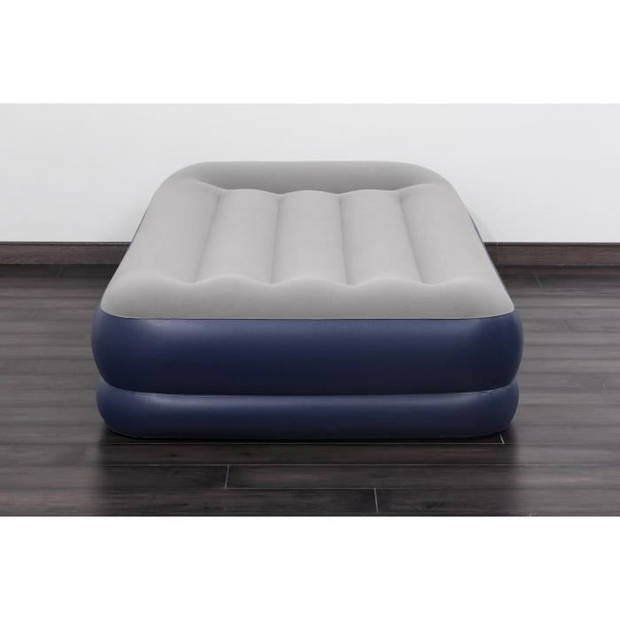 Opblaasbaar bed - BESTWAY - Eenpersoonsmatras - 191 x 97 x 36 cm - Geïntegreerde elektrische pomp